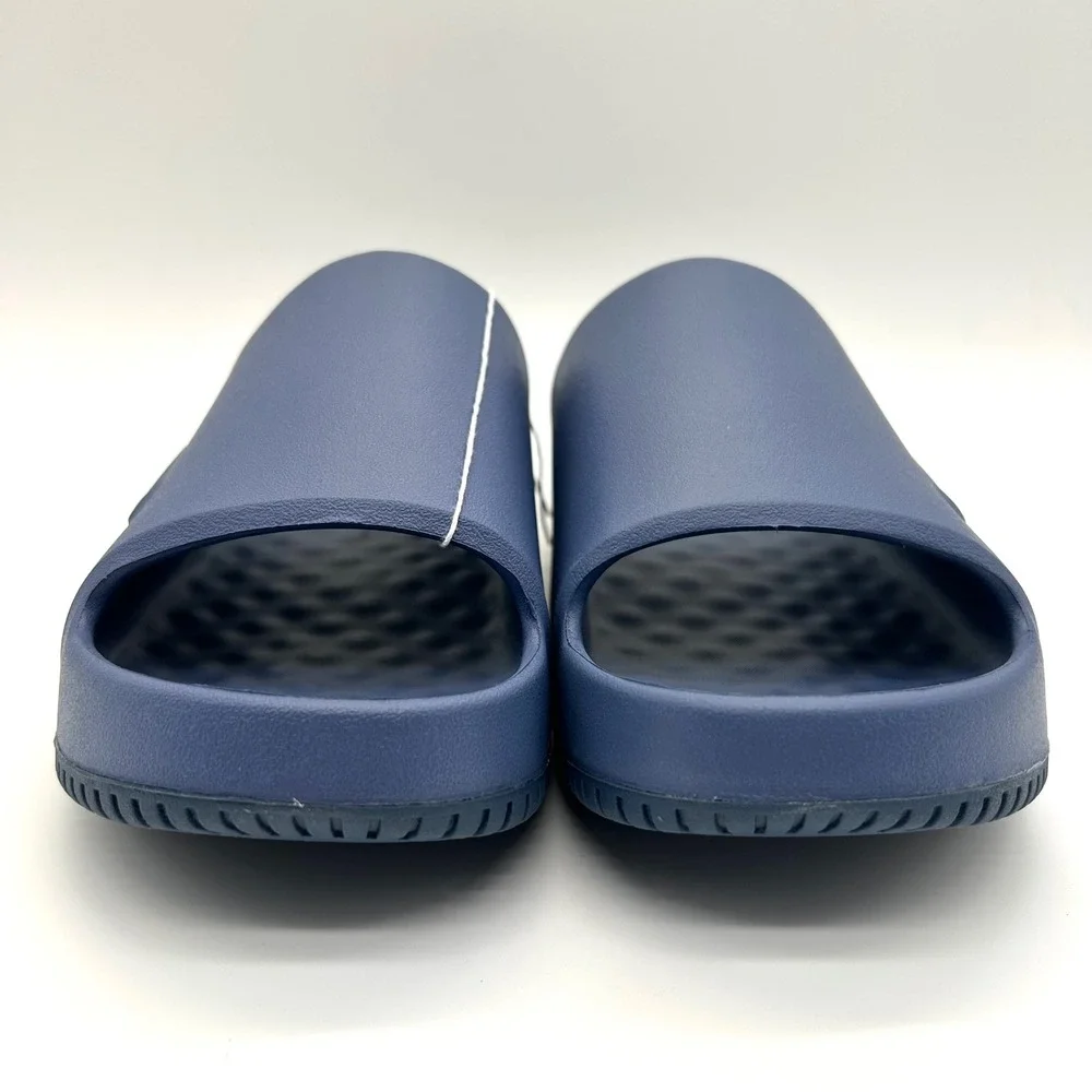 Nike Calm Slide 2.0 Mens 10 Diffused Blue IB0183-401 Foam Sandals Minimalist